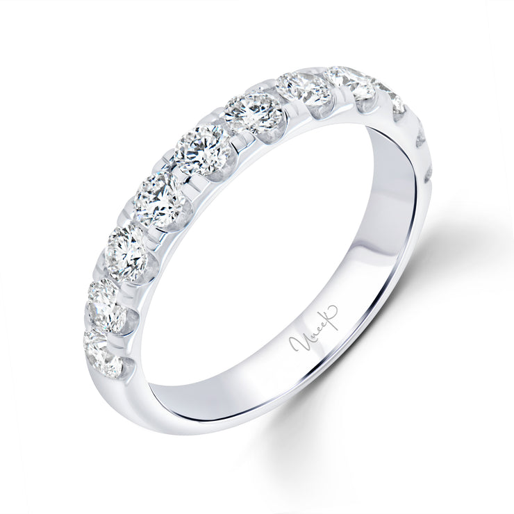 Uneek 1-Row Wedding Ring