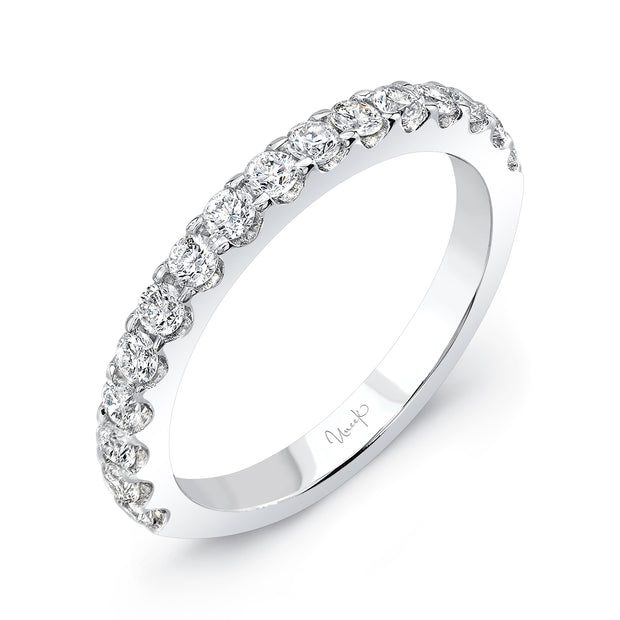 Uneek 1-Row Wedding Ring