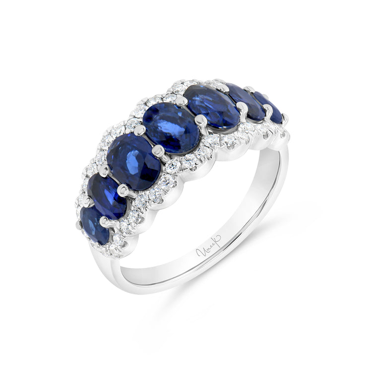 Uneek Precious Collection Oval Anniversary Ring