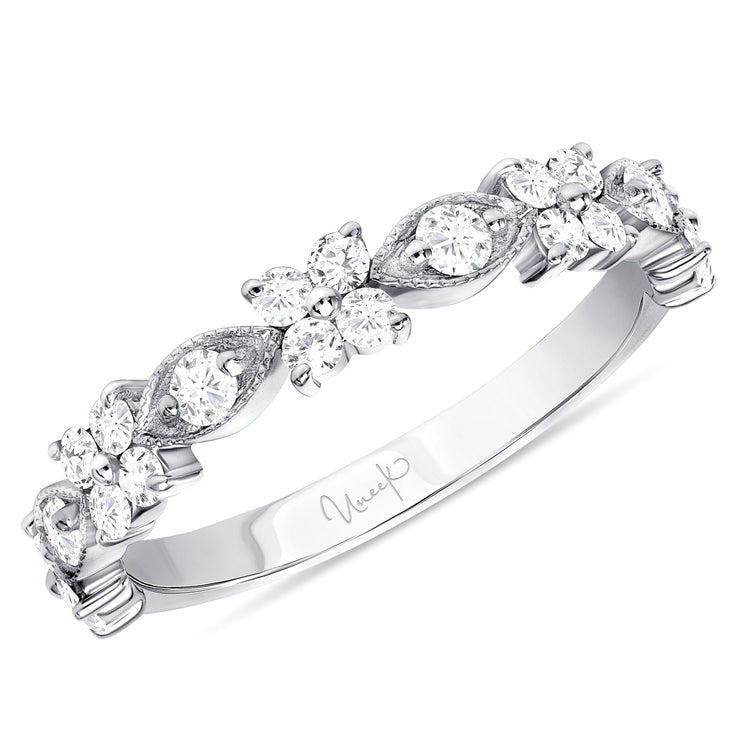 Uneek Us Collection 1-Row Wedding Ring