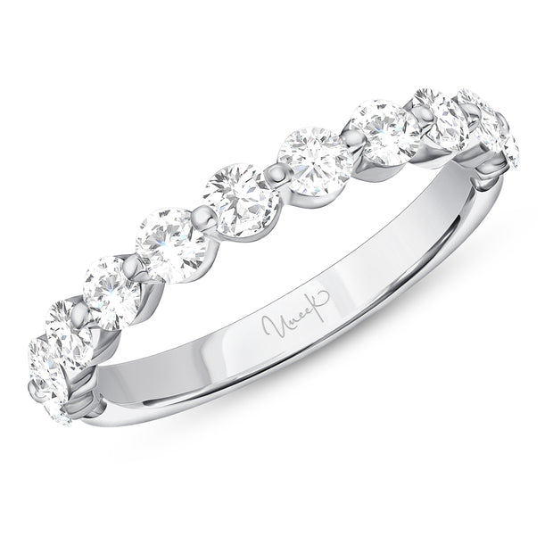 Uneek Us Collection 1-Row Diamond Wedding Ring