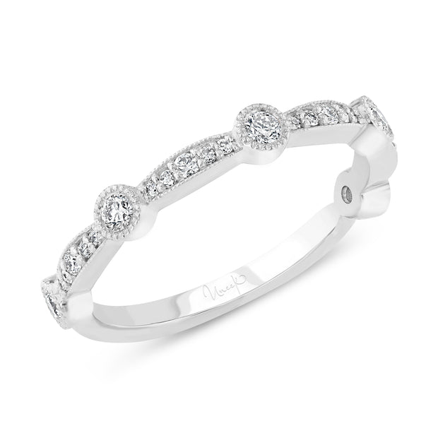 Uneek Us Collection Fitted Diamond Wedding Ring