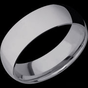 7 mm wide Domed Tantalum band.