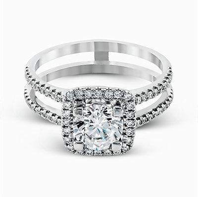 Wedding Set in 18k Gold with Diamonds