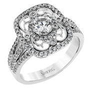 Color Ring in 18k Gold with Diamonds