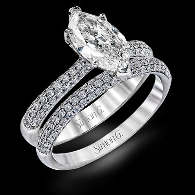 Wedding Set in 18k Gold with Diamonds