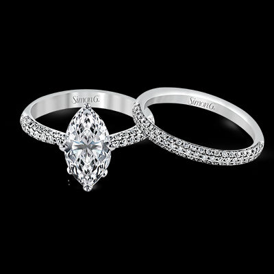 Wedding Set in 18k Gold with Diamonds