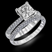 Wedding Set in 18k Gold with Diamonds