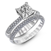 Wedding Set in 18k Gold with Diamonds