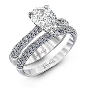 Wedding Set in 18k Gold with Diamonds