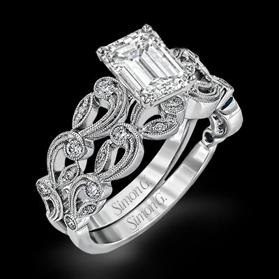 Wedding Set in 18k Gold with Diamonds