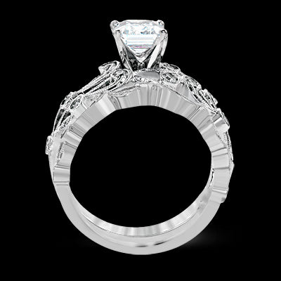 Wedding Set in 18k Gold with Diamonds