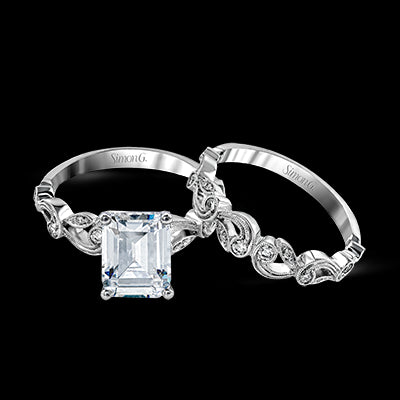 Wedding Set in 18k Gold with Diamonds