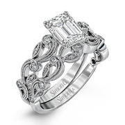 Wedding Set in 18k Gold with Diamonds