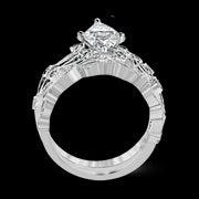 Wedding Set in 18k Gold with Diamonds