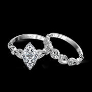 Wedding Set in 18k Gold with Diamonds