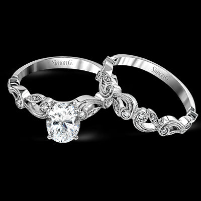 Wedding Set in 18k Gold with Diamonds