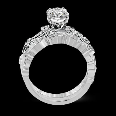 Wedding Set in 18k Gold with Diamonds