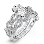 Wedding Set in 18k Gold with Diamonds