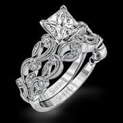 Wedding Set in 18k Gold with Diamonds