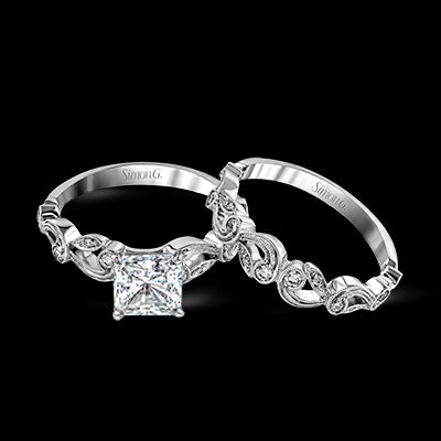 Wedding Set in 18k Gold with Diamonds