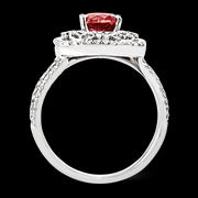 Color Ring in 18k Gold with Diamonds