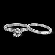 Wedding Set in 18k Gold