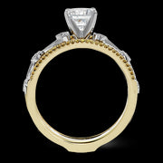 Wedding Set in 18k Gold with Diamonds