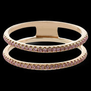 Wedding Set in 18k Gold with Diamonds