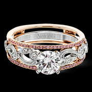 Wedding Set in 18k Gold with Diamonds
