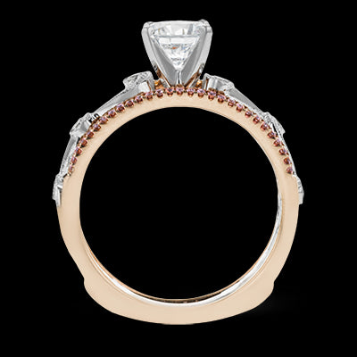 Wedding Set in 18k Gold with Diamonds
