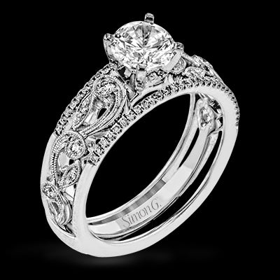 Wedding Set in 18k Gold with Diamonds