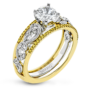 Wedding Set in 18k Gold with Diamonds