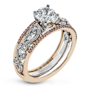 Wedding Set in 18k Gold with Diamonds