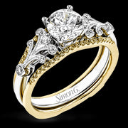 Wedding Set in 18k Gold with Diamonds