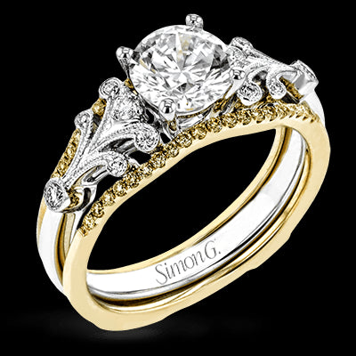 Wedding Set in 18k Gold with Diamonds