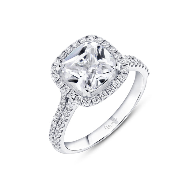 Uneek Unity Collection Halo Engagement Ring