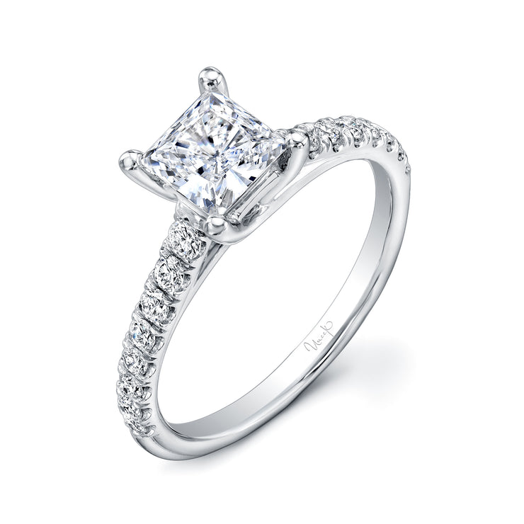 Uneek Unity Collection Cathedral Princess Engagement Ring