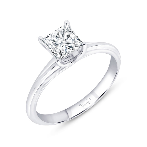 Uneek Unity Collection Cushion Cut Center Engagement Ring