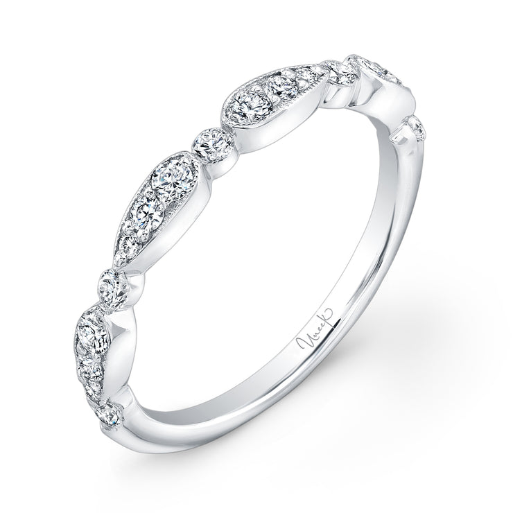 Uneek Unity Collection Straight Diamond Wedding Ring