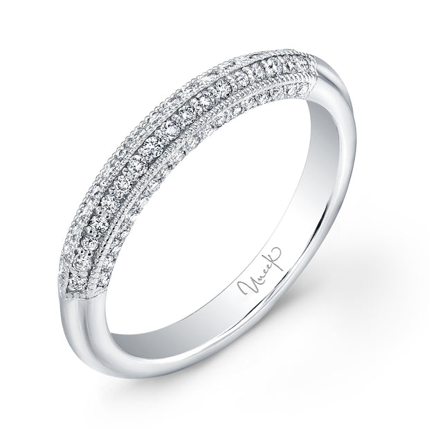 Uneek Unity Collection 3-Sided Wedding Ring