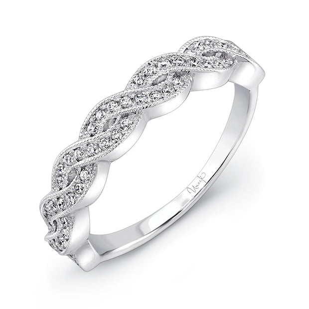 Uneek Unity Collection Twist Wedding Ring