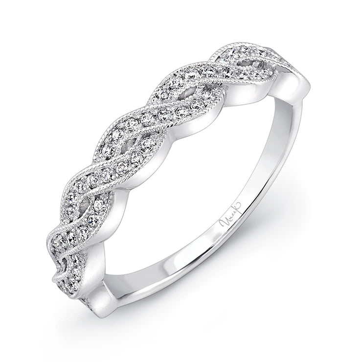 Uneek Unity Collection Twist Wedding Ring